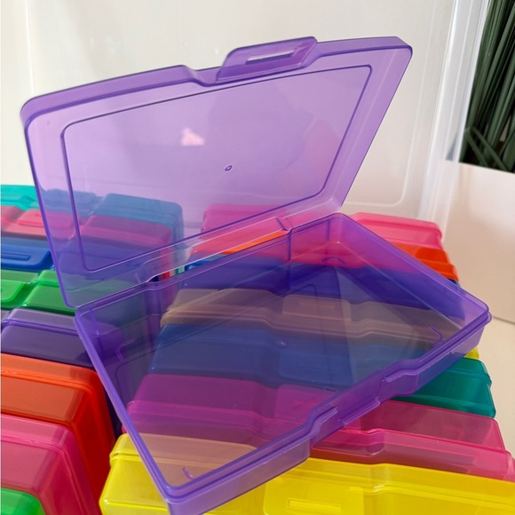 Multi-Color Storage Organizer with Handle - Picture 3 of 3